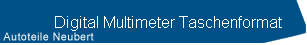 Digital Multimeter Taschenformat