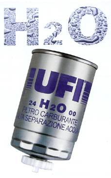 Diesel Kraftstoffilter 24 H2O Serie von Ufi