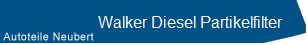 Walker Diesel Partikelfilter