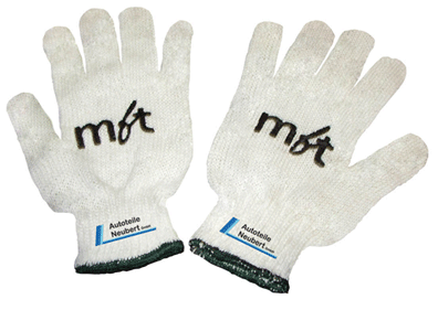 Die original mft-handschuhe kostenlos dazu